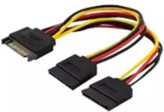 Savio 15-Pin Sata - 15-Pin Sata Kabel Mehrfarbig (AK-17)