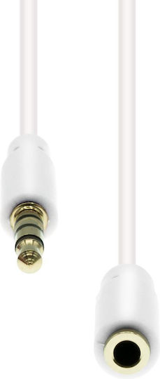 ProXtend Cablu Audio 3,5 mm Male - 3,5 mm Male Alb 10 m M4EXS-10W