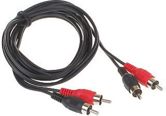 Кабел 2 X RCA 2 X RCA 1.8м
