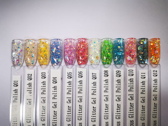 Global Fashion Glitter Nail Gel 5gr