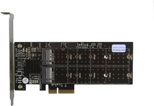 Dawicontrol Κάρτα PCIe σε θύρα PCI-E / RAID / SATA