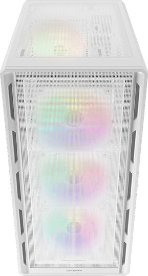 Cougar AirFace Pure RGB Gaming Midi Tower Κουτί Υπολογιστή Λευκό