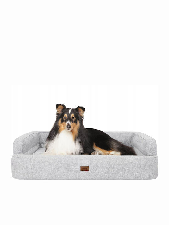 Doggy Dolly Καναπές Κρεβάτι Σκύλου Γκρι 117εκ.