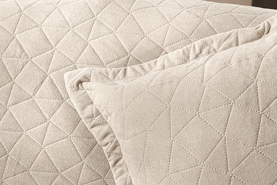 Покривка Avalon Крем 170x250см + Калъф За Възглавница 42x42+3см Guy Laroche