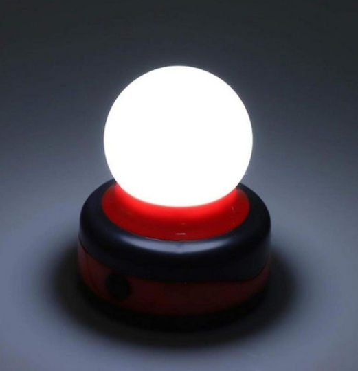 Portable LED Battery Lamp with Magnet Hanging Red