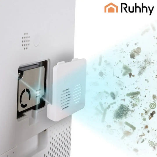 Ruhhy Ιονιστής / Καθαριστής Αέρα 35W για Χώρους 80m²