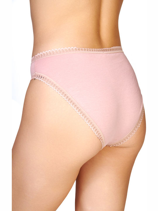 Βαμβακερά Women's Slip 3Pack Chocolate