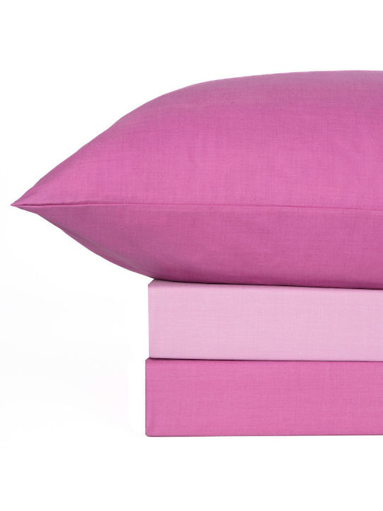 Sunshine Bettwäsche-Set Doppel 200x250cm. Menta 152 201 Purple 4Stück
