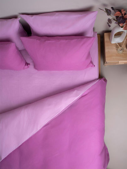 Sunshine Set Cearșafuri Dublu 200x250cm. Menta 152 201 violet 4buc