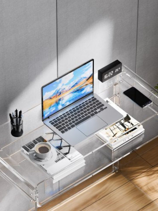 Desk Glass Transparent 85x40x75cm