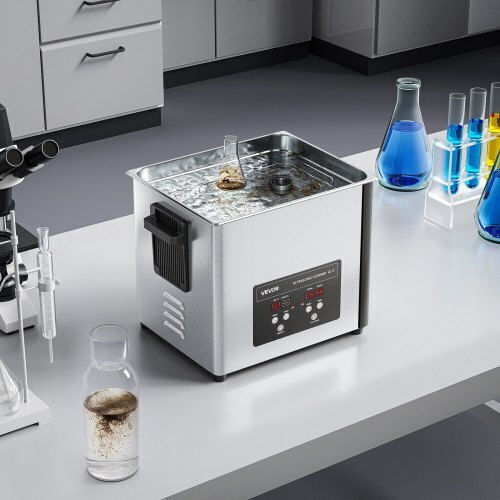 Vevor Ultrasonic Cleaner 10L Inox With Mechanical Timer