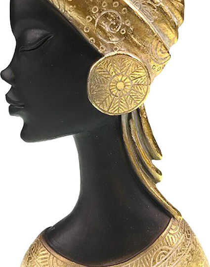 Velve Decorative Bust Polyresin 24x12cm 1pcs