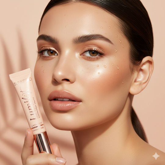Sunkissed Lumi Lift Liquid Highlighter Champagne Shade Illuminating and Lifting Effect 15ml Su31687c