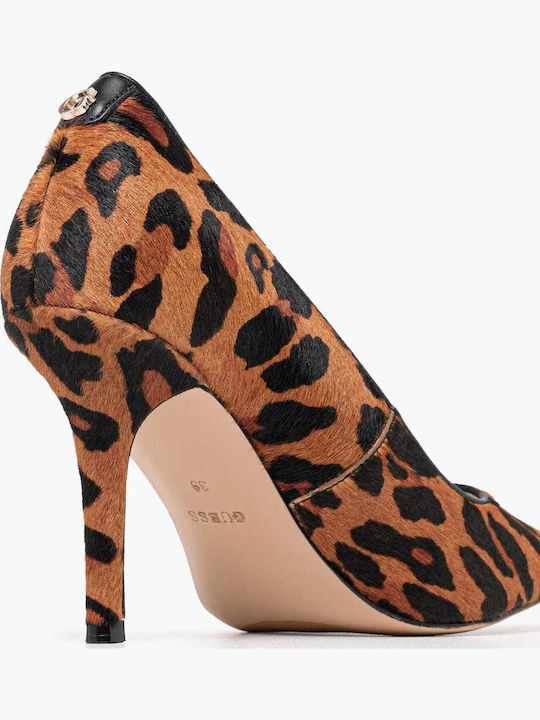 Pantofi cu toc Animal Print