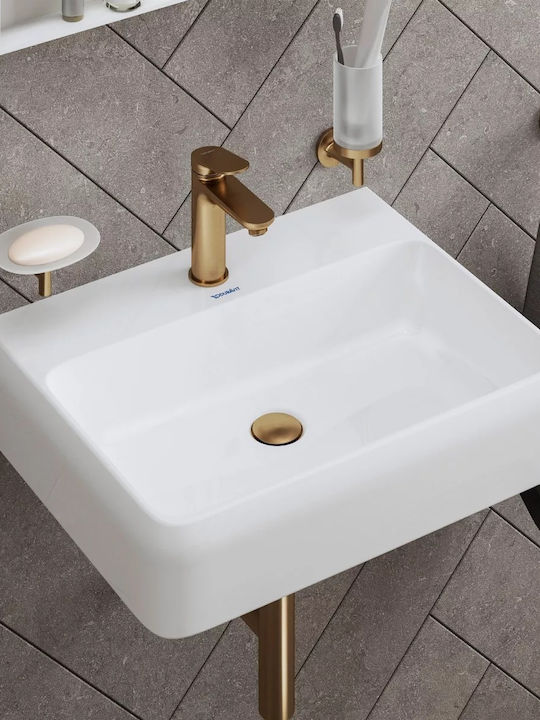 Duravit Αναμεικτική Μπαταρία Νιπτήρα Μπρονζέ