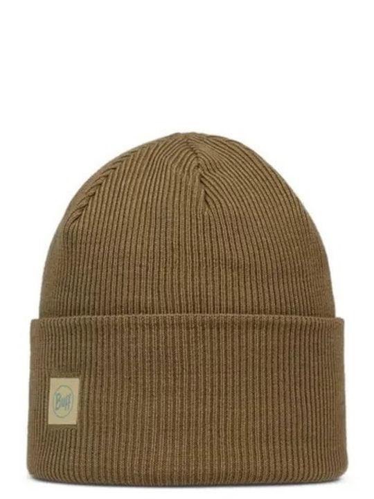Beanie Unisex Beanie Knitted in Brown color