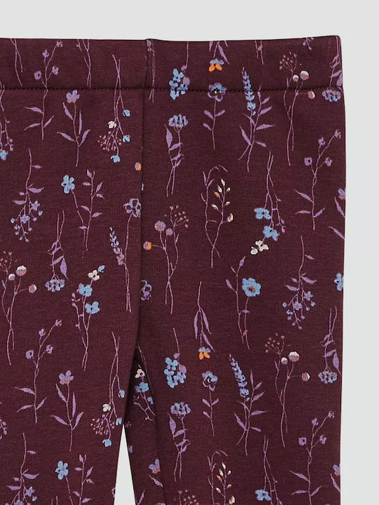 Kids Legging Long Purple