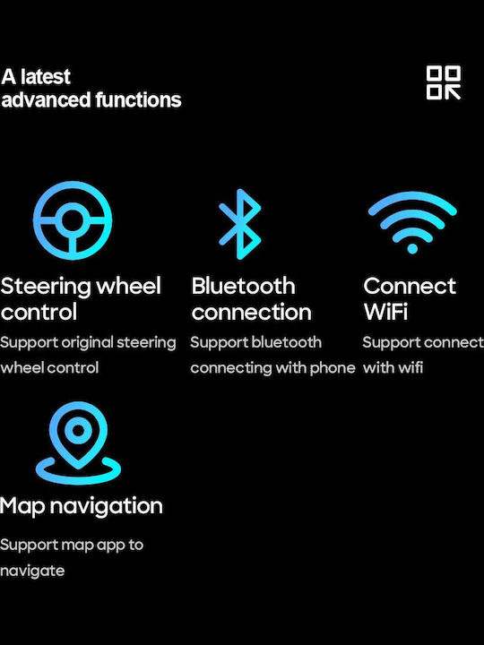 Car Audio System for Suzuki Splash 2008-2015 (Bluetooth/USB/WiFi/GPS/Apple-Carplay/Android-Auto) with Touch Screen 9"