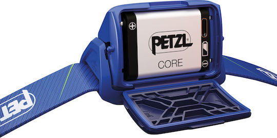 Petzl Rechargeable Headlamp LED IPX4 with Maximum Brightness 450lm Tikka Core White