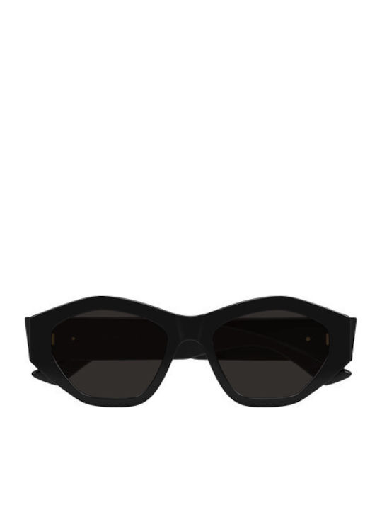 Bottega Veneta Feminini Ochelari de soare cu Negru Cadru și Negru Lentilă BV1408S 001