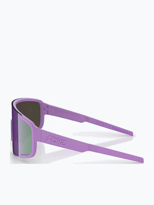 Bliz Ανδρικά Γυαλιά Ηλίου με Μωβ Σκελετό και Μωβ Polarized Φακό 4490