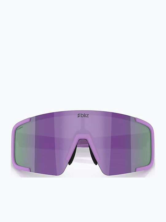 Bliz Ανδρικά Γυαλιά Ηλίου με Μωβ Σκελετό και Μωβ Polarized Φακό 4490