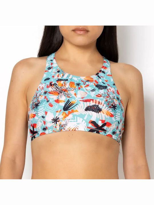 High Neck Bikini Top