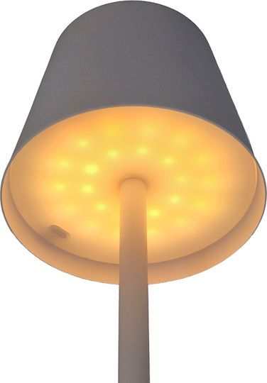 Powertech Διακοσμητικό Φωτιστικό LED Θερμό Λευκό 3000K 10.5x10.5x37εκ.