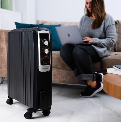 Morris MΗR-20043 Oil Filled Radiator with 1 Fins 2500W