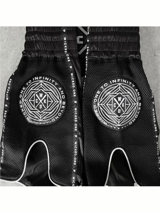 Wicked1 Shorts Kick/Thai-Boxen Schwarz