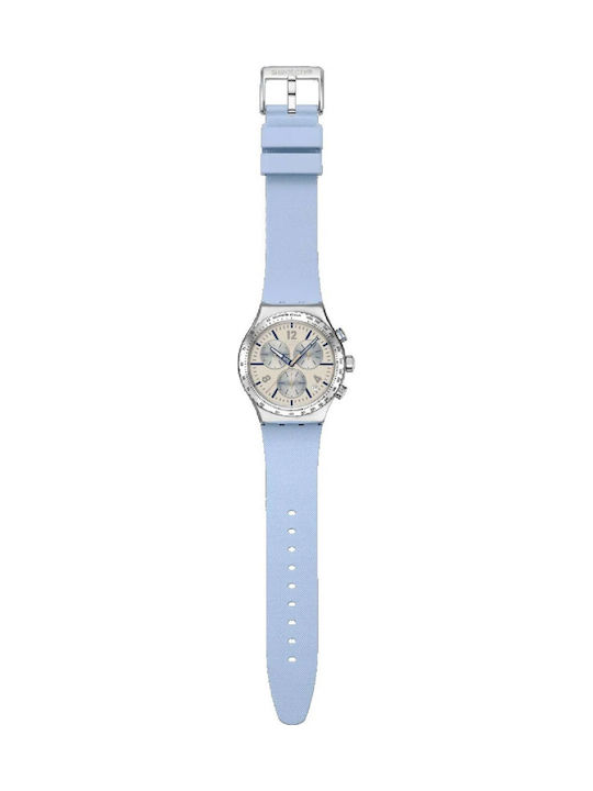Swatch Swatch Ρολόι Μπαταρίας με Μεταλλικό Μπρασελέ Swatch Swatch Ρολόι Μπαταρίας με Μεταλλικό Μπρασελέ