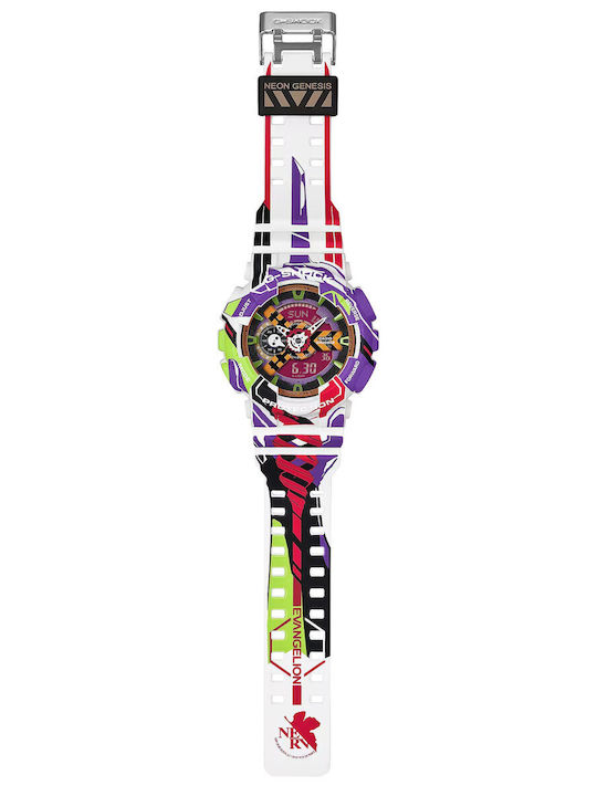 Casio Casio G-shock Ρολόι Μπαταρίας με Καουτσούκ Λουράκι
