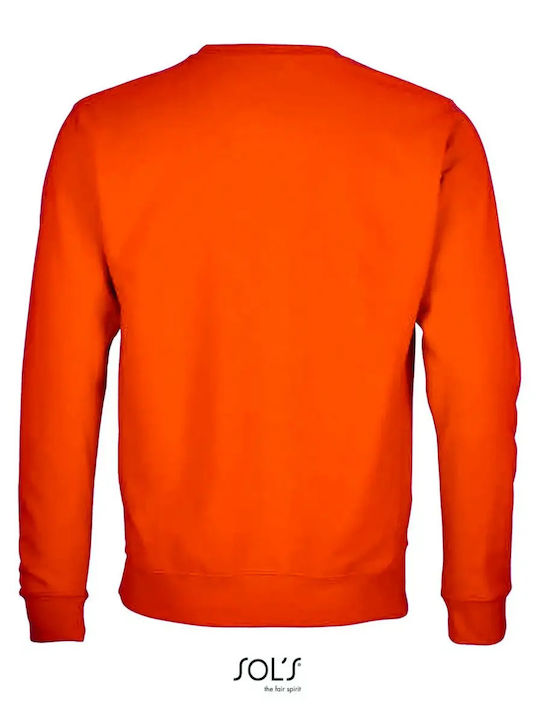 Sol's Columbia Unisex Long Sleeve Promotional Sweatshirt Orange