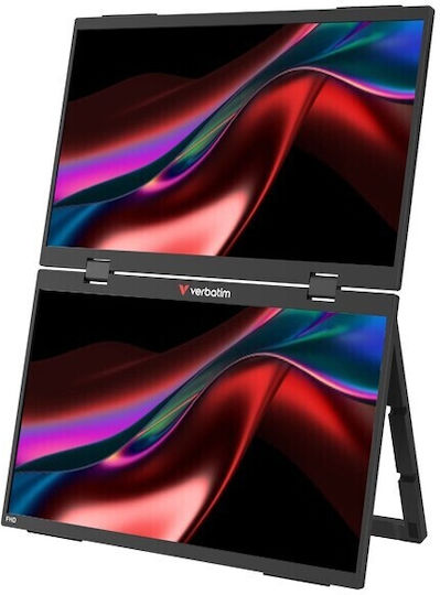 Verbatim B51261461 IPS HDR Portable Monitor 15.6" FHD 1920x1200 with Response Time 10ms GTG