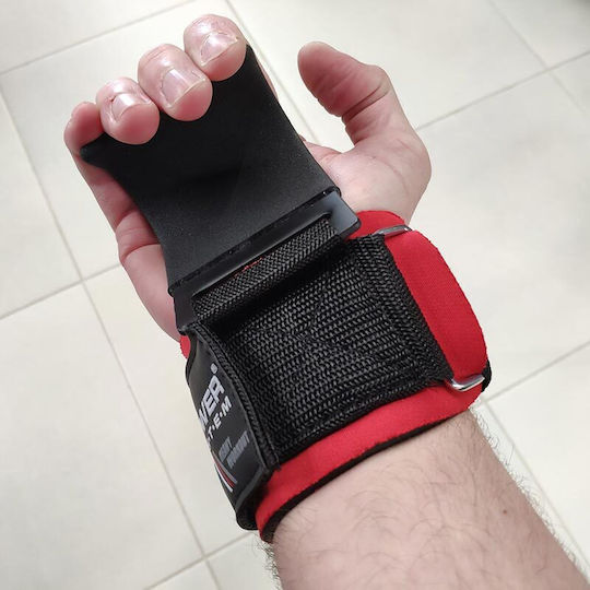 Power System Hardcore Hooks Weightlifting Wrist Wraps 2pcs