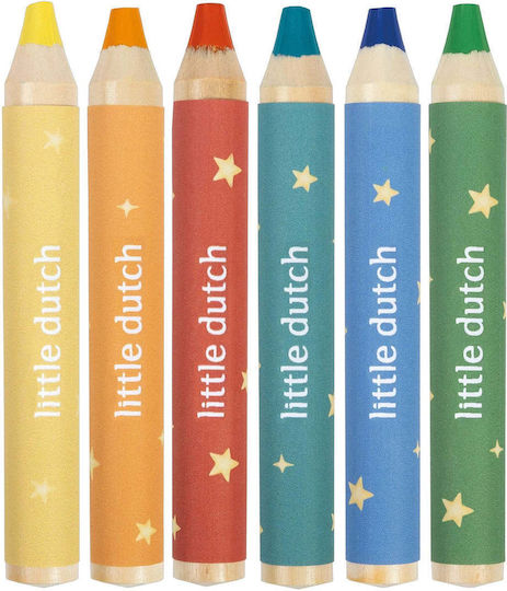 Little Dutch Set 6 Colored Pencils Jim