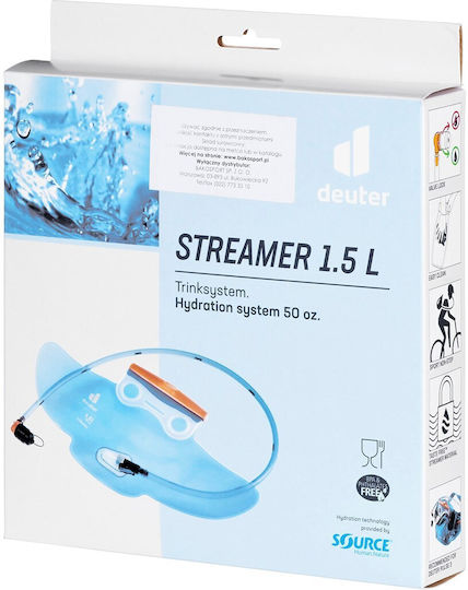 Чанта за вода Deuter Streamer 1,5 L Transparent