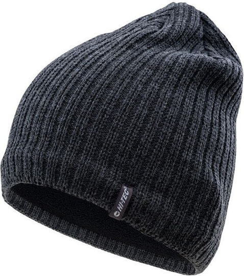 Ramir Ribbed Beanie Cap Black