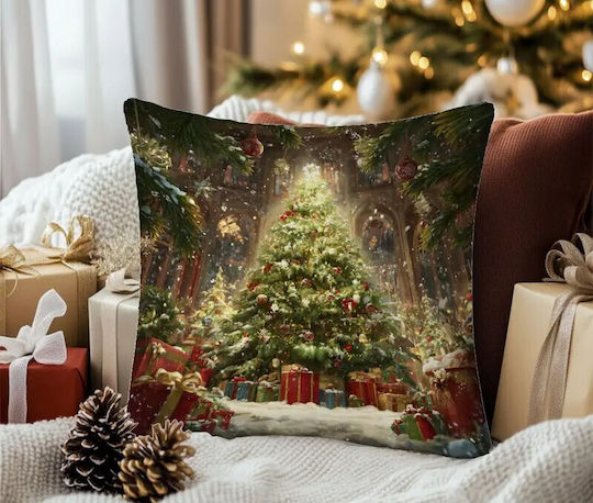 By Queen Limited Festive Edition Pillow Case Christmas Tree
