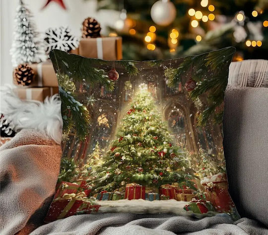 By Queen Limited Festive Edition Pillow Case Christmas Tree