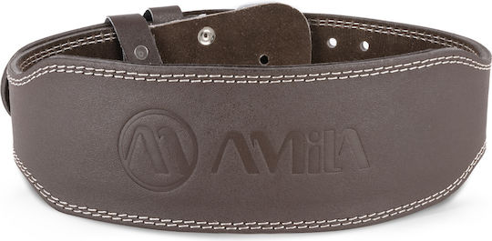 AMILA Gewichthebergürtel Taille Leder