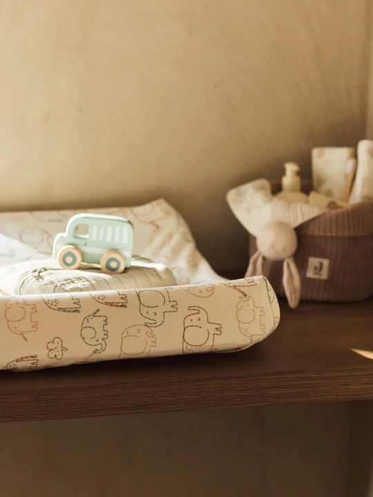 Jollein Changing Pad Cover made of Fabric Gray 70x50cm