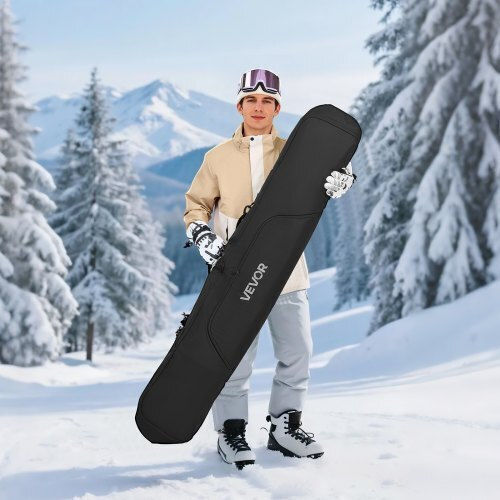Vevor Θήκη Snowboard Μαύρη