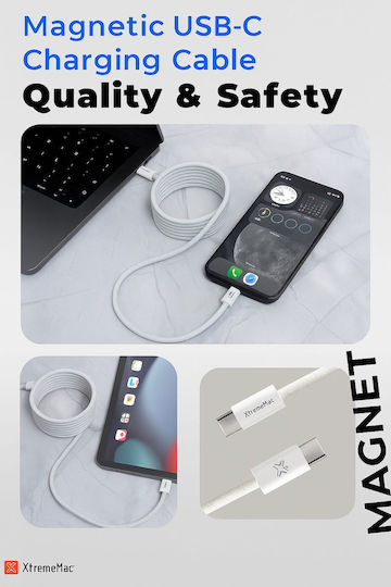 Магнитен USB-C към Lightning кабел 60W 2м (XWH-XMG-03)