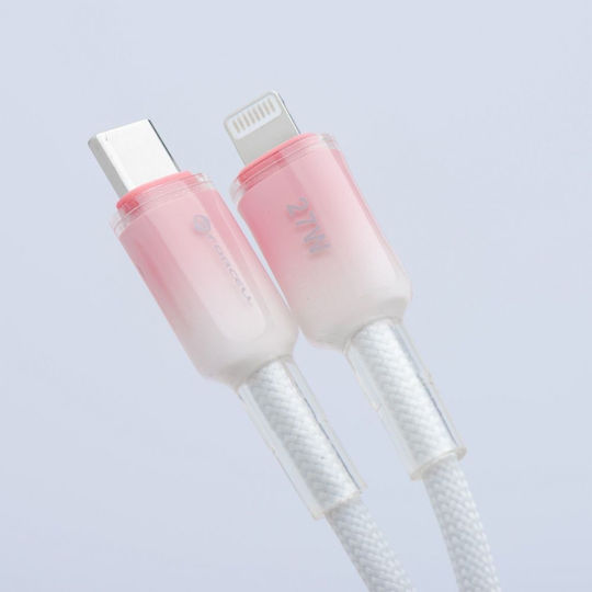 Forcell USB-C to Lightning Cable 27W White 1m