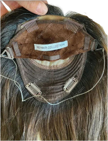 Non-Slip Headband Topper Toupee Fixation Black