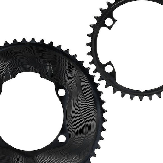 Alugear Chainrings Set 2 Speed 54t-40t Round
