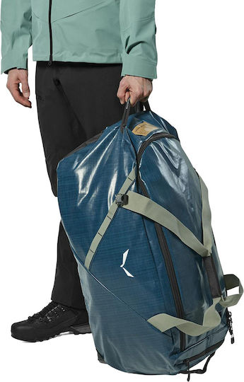 Salewa Duffle Sack Voyage Back 90lt Petrol Fabric