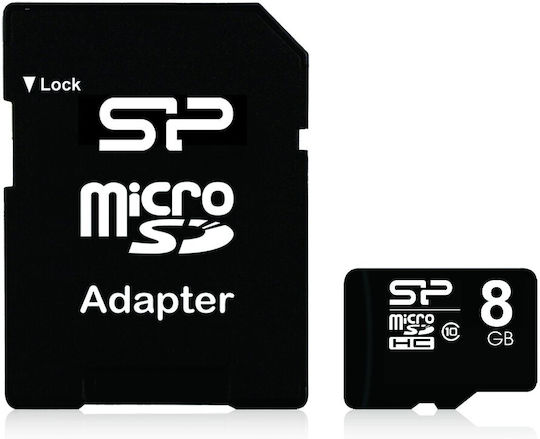 Silicon Power microSDHC 8GB Klasse 10