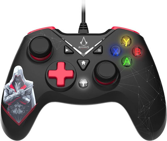 Freaks and Geeks Assassin's Creed Ενσύρματο Gamepad για PC Πολύχρωμο
